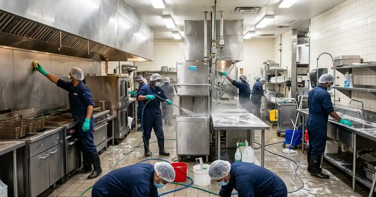 Kitchen Deep Cleaning | FindHoodCleaner.com